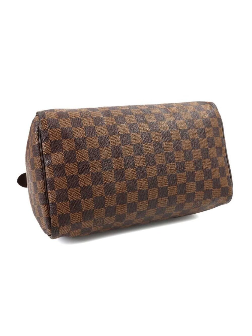 Louis Vuitton Damier Speedy 30 Hand Bag Ebene Brown Gold - Picture 4 of 10